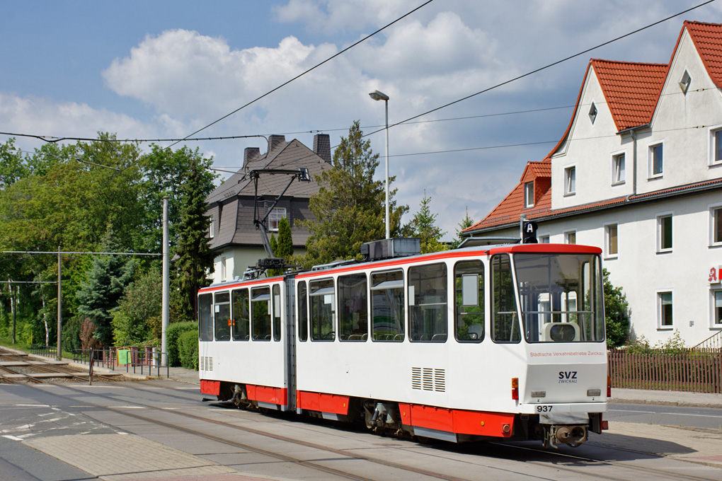 Цвиккау, Tatra KT4DMC № 937