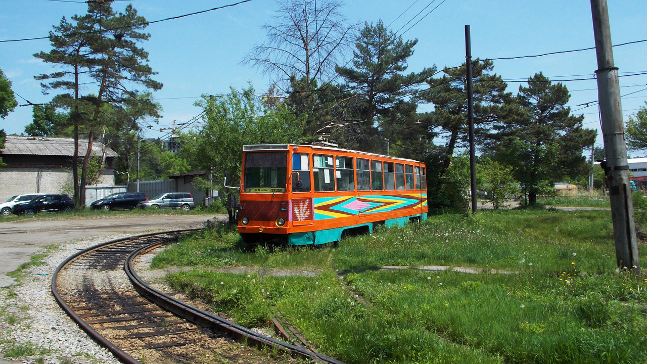 Хабаровск, 71-605 (КТМ-5М3) № 376