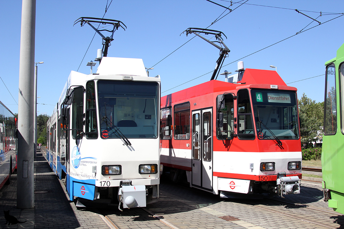 Котбус, Tatra KTNF6 № 170; Котбус — День открытых дверей и 6-й слет автобусов Икарус в Германии (18.05.2019)