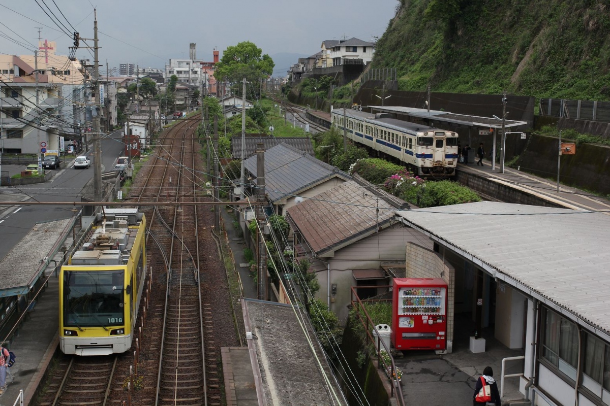 Кагосима, Aruna Sharyō № 1016; Кагосима — Трамвайные линии и инфраструктура