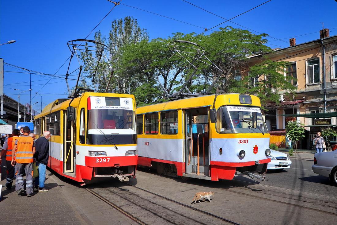 Одесса — Трамвайные линии: Пересыпь → Центролит; Транспорт и животные