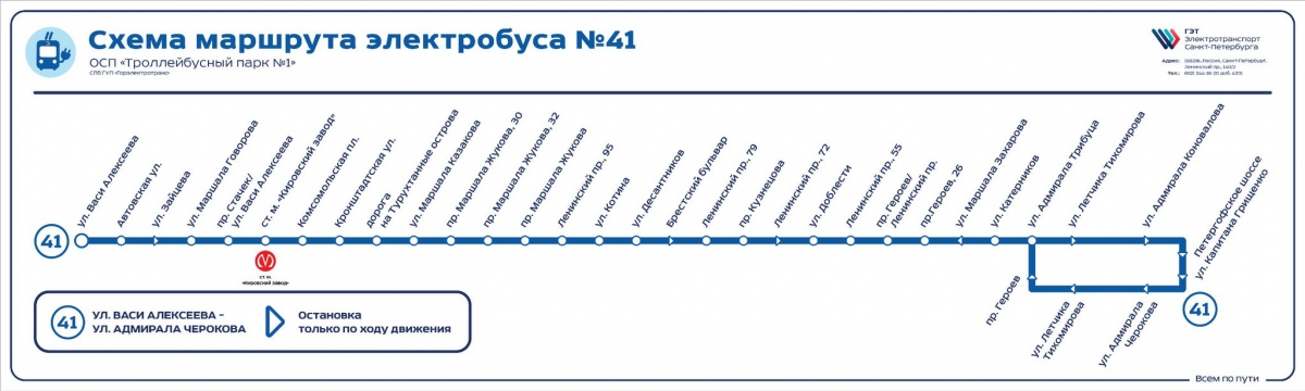 Санкт-Петербург — Схемы отдельных маршрутов