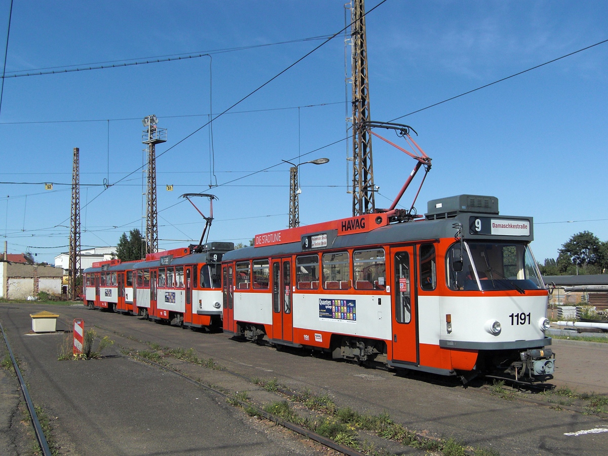 Halle, Tatra T4DC № 1191