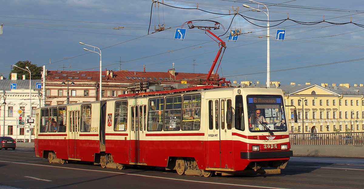 Санкт-Петербург, ЛВС-86К № 3025