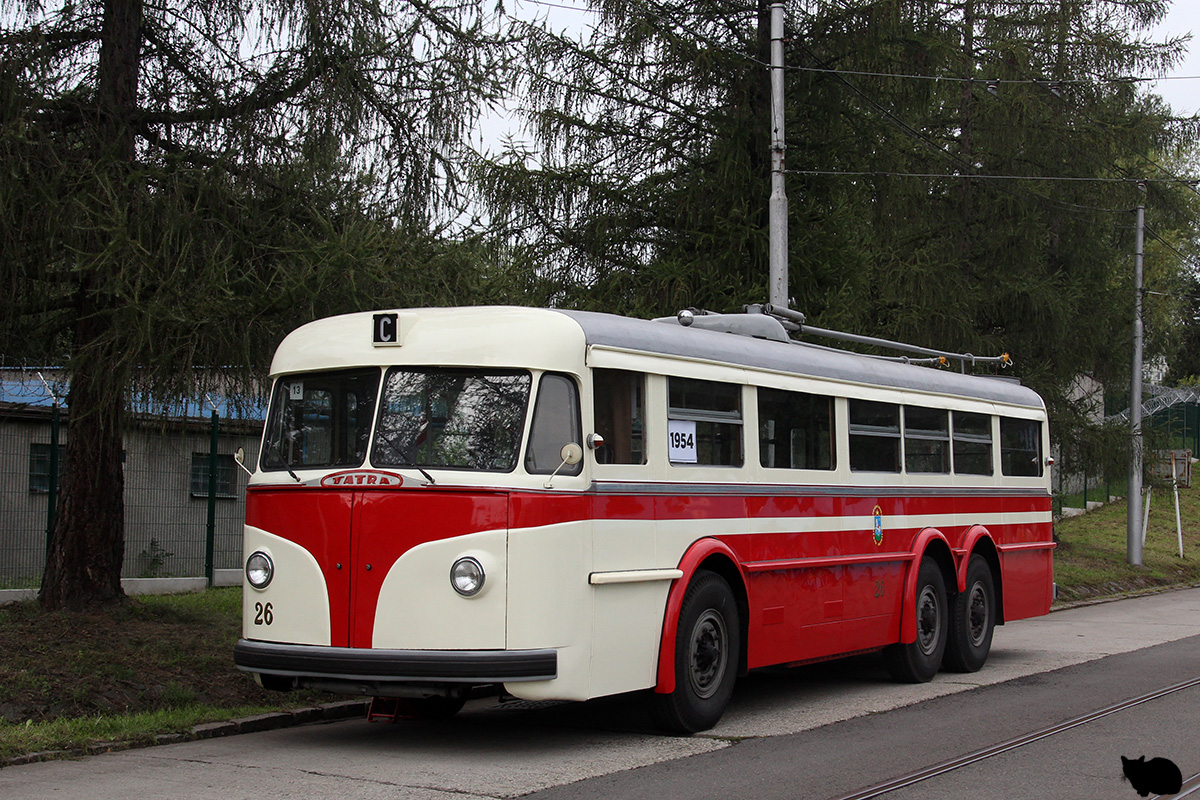 Ostrava, Tatra T400 Nr. 26; Ostrava — Ostrava public transport workers' day 2019