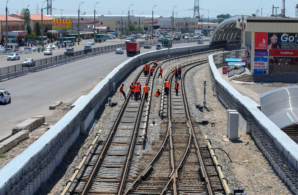 Tashkent — Subway construction