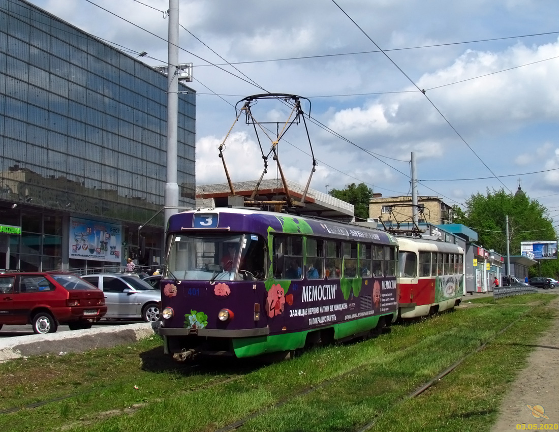 Харьков, Tatra T3SUCS № 401