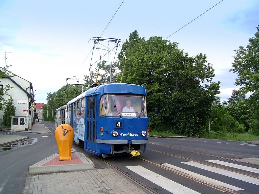 Мост и Литвинов, Tatra T3M.3 № 236