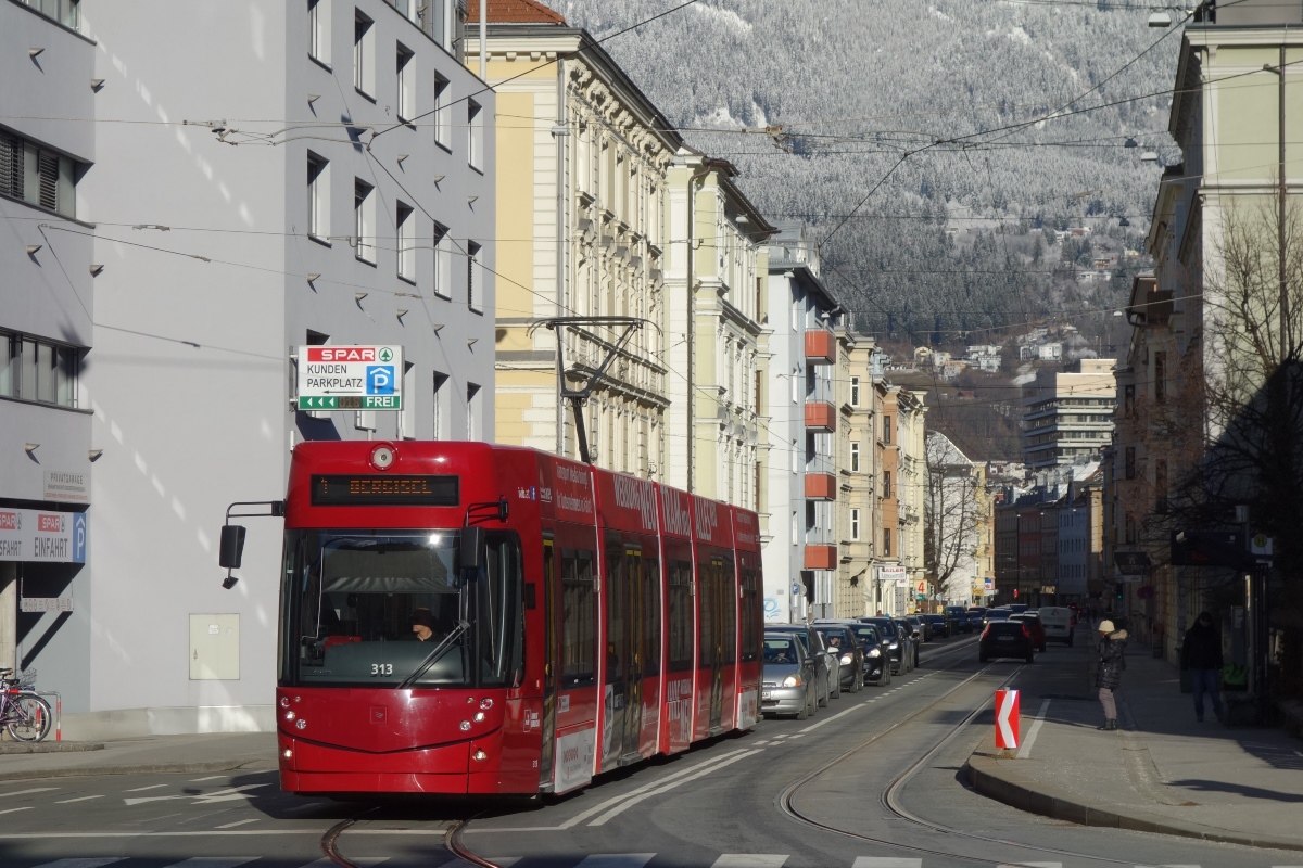 Инсбрук, Bombardier Flexity Outlook № 313