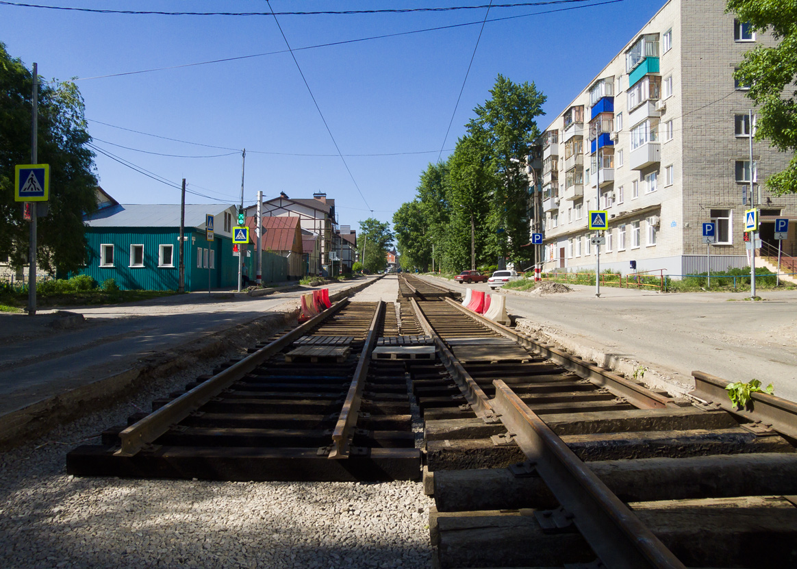 Ульяновск — Ремонт линии на Верхней Полевой улице