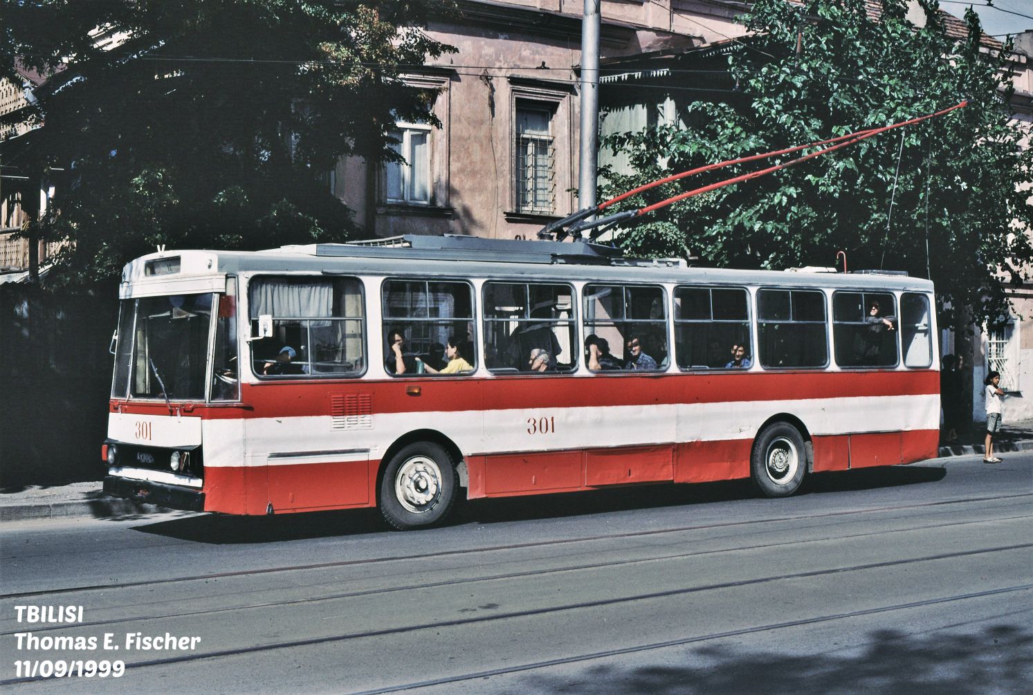Thbilisi, Škoda 14Tr02 № 301