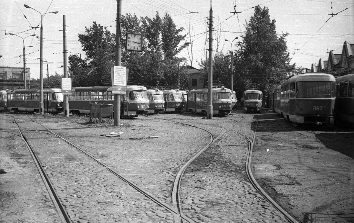 Москва, Tatra T3SU (двухдверная) № 1971; Москва, Tatra T3SU № 5497; Москва, Tatra T3SU (двухдверная) № 862