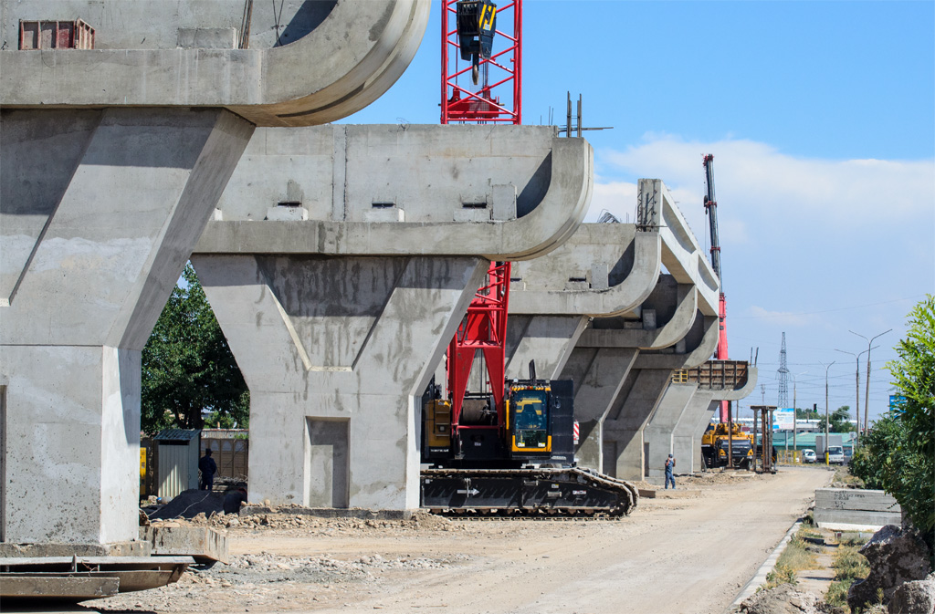 Tashkent — Subway construction