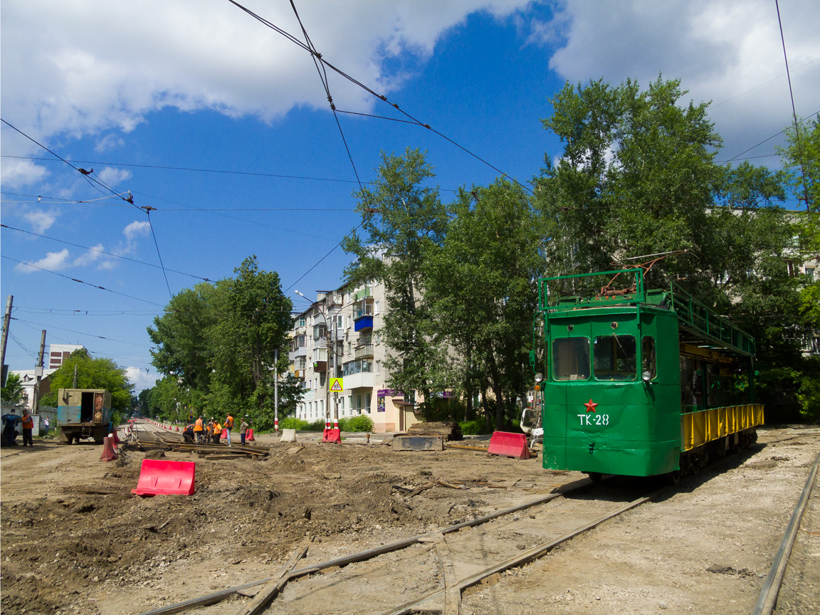 Ульяновск — Ремонт линии на Верхней Полевой улице