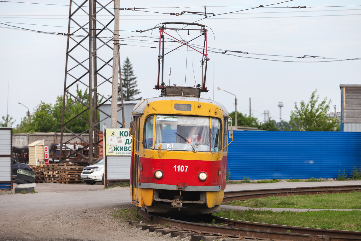 Барнаул, Tatra T3SU № 1107