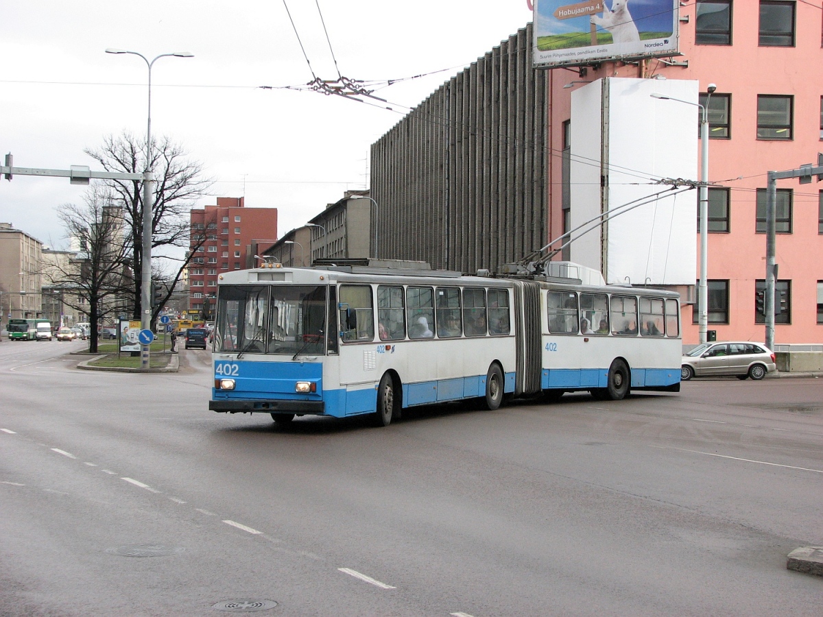Таллин, Škoda 15Tr02/6 № 402