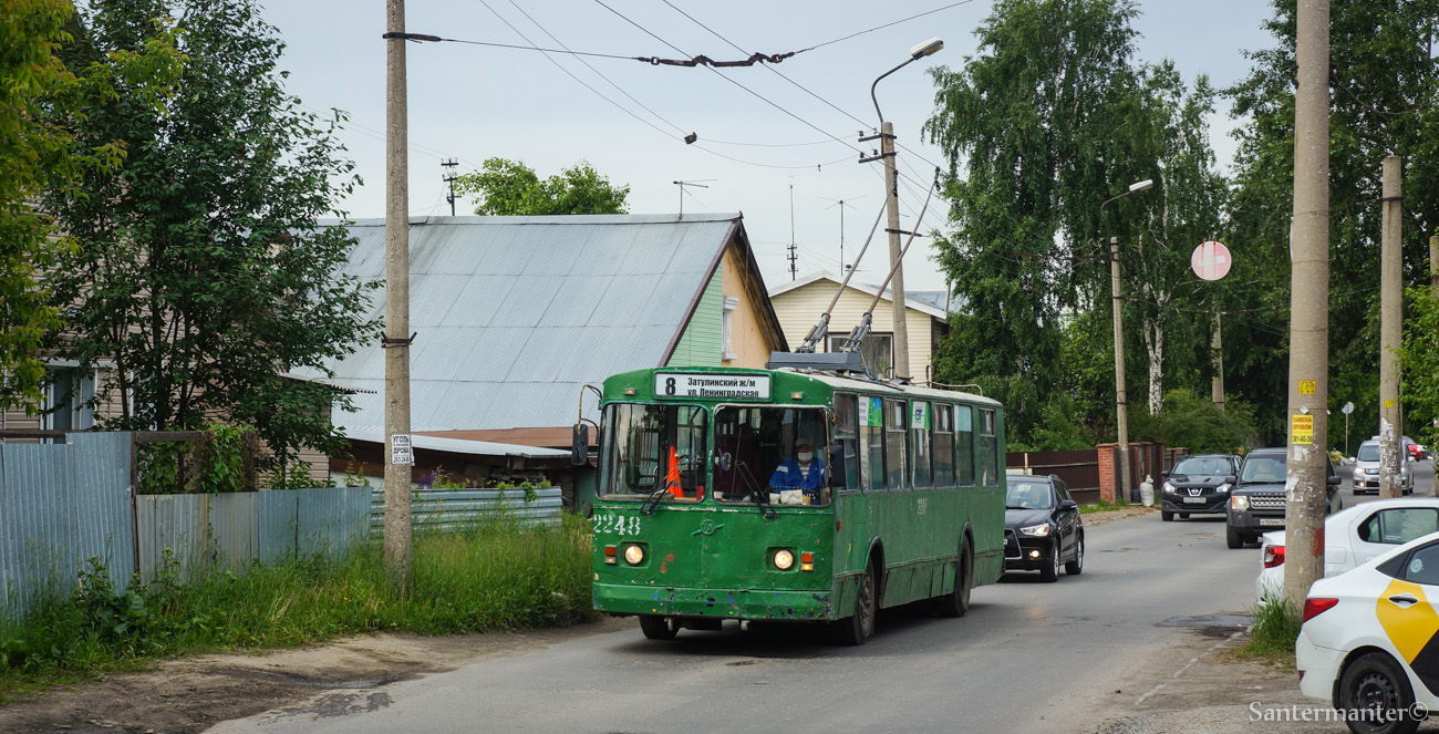 Новосибирск, ЗиУ-682В-012 [В0А] № 2248