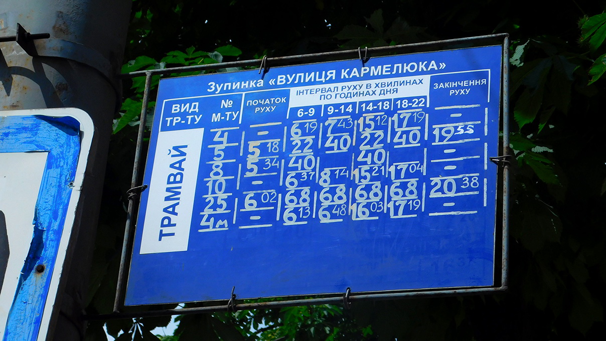 克里維里赫 — Route signs