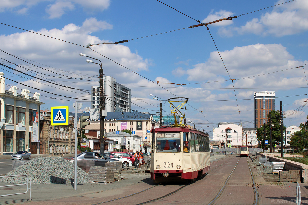 Chelyabinsk, 71-605 (KTM-5M3) č. 2124