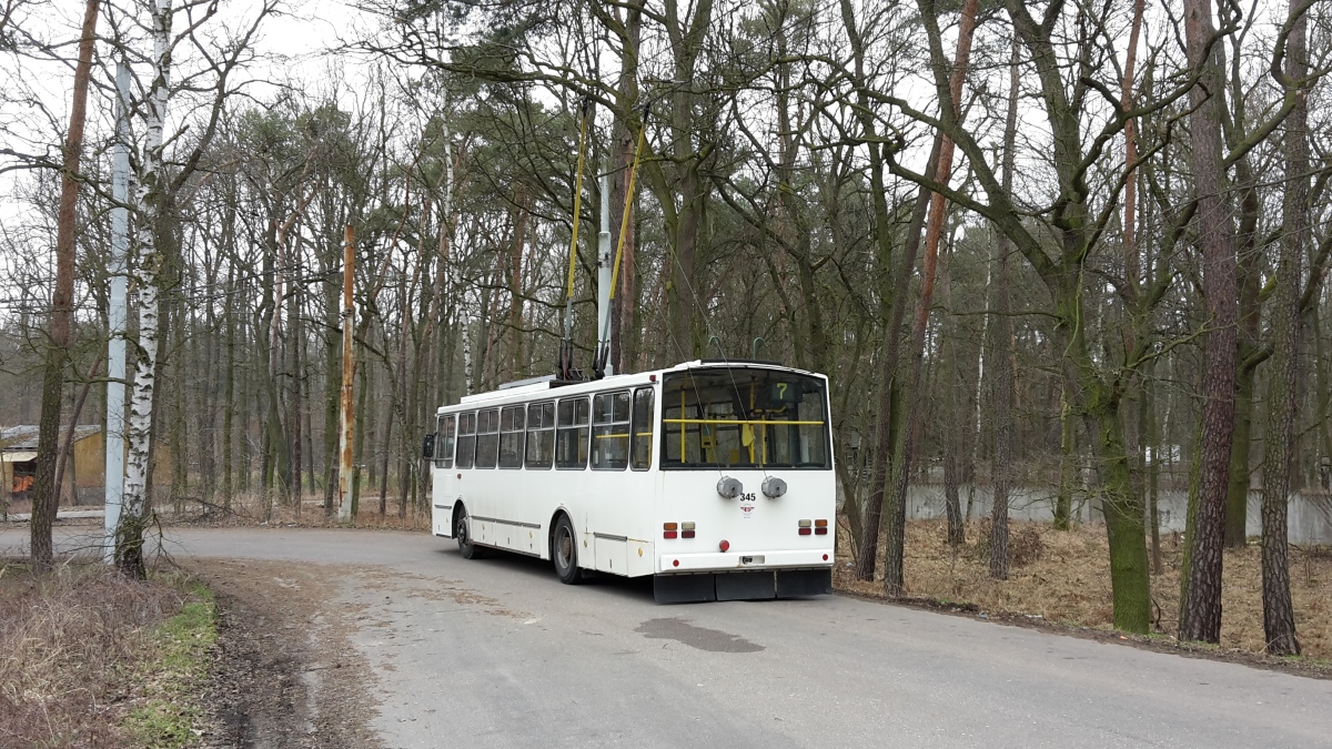 Pardubice, Škoda 14TrM — 345