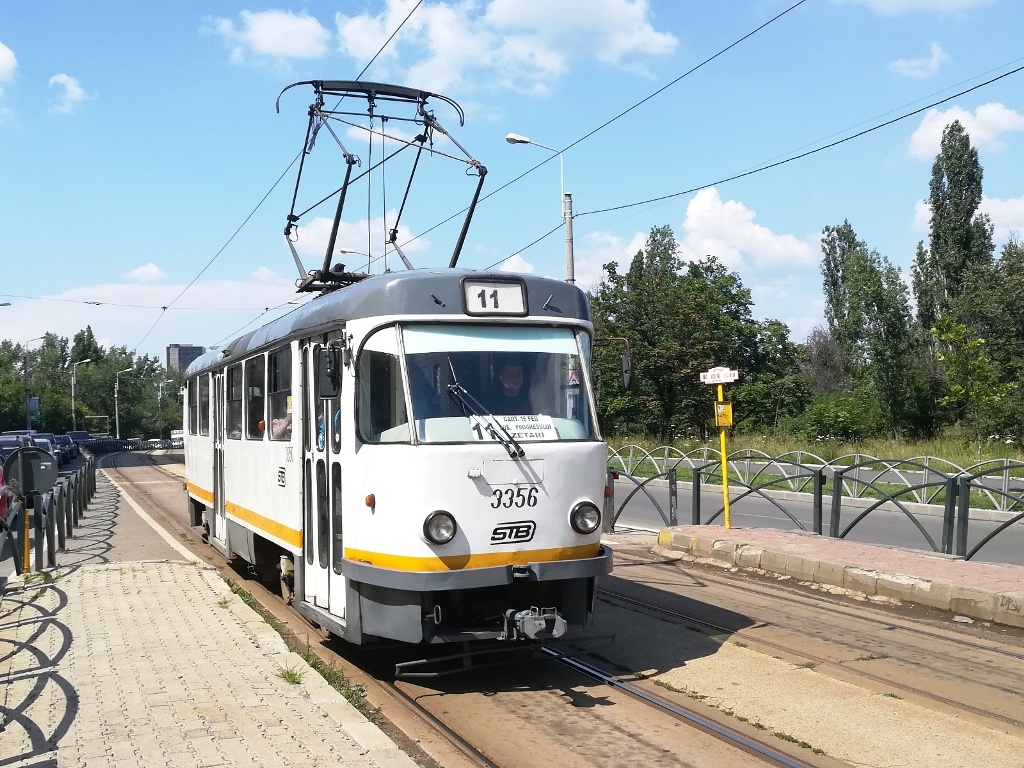 Bukurešť, Tatra T4R č. 3356