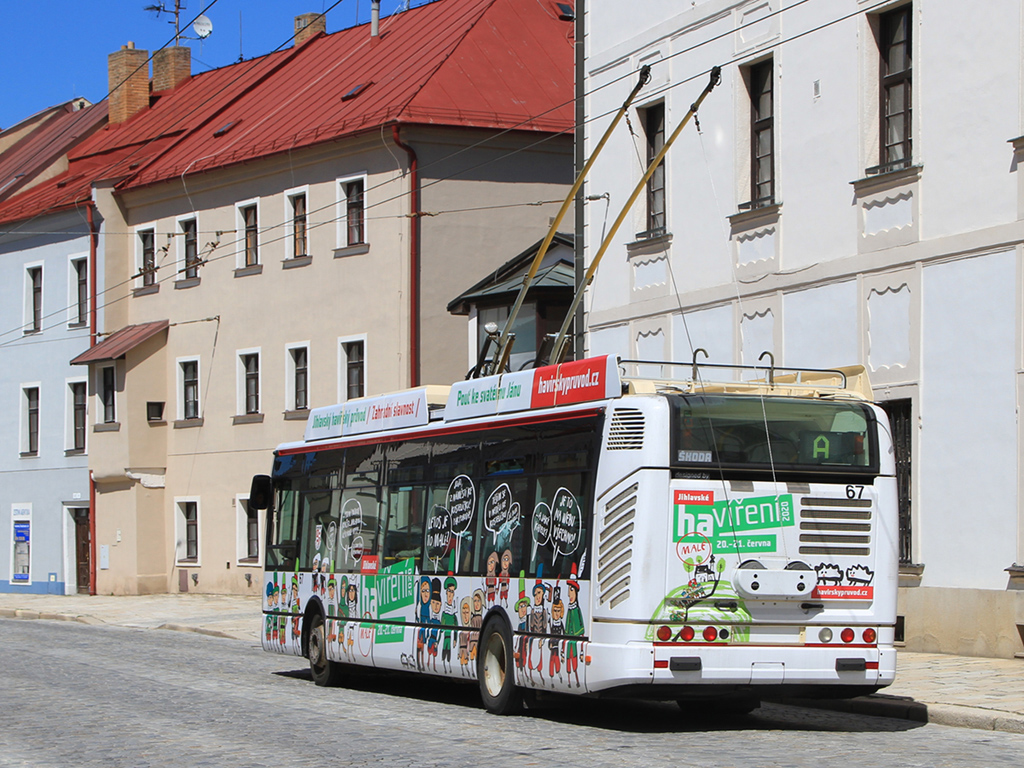 Jihlava, Škoda 24Tr Irisbus Citelis č. 67