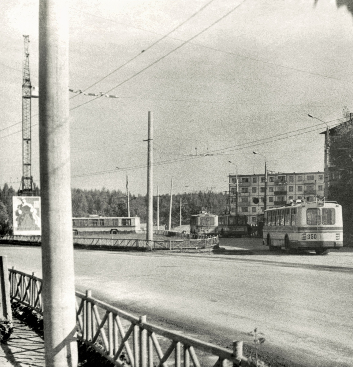 Bryansk, ZiU-682V č. 350; Bryansk — Historical photos; Bryansk — Terminus stations