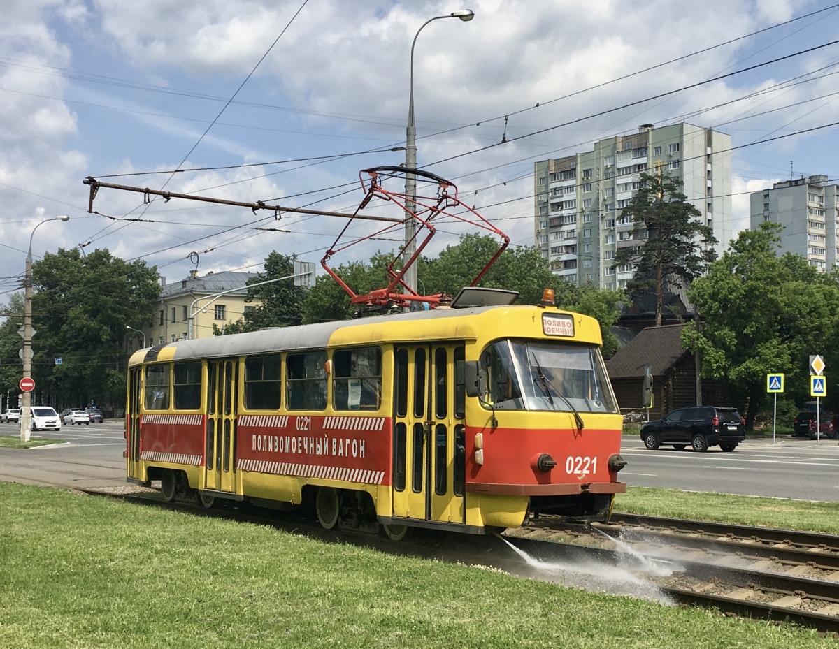 Москва, Tatra T3SU № 0221