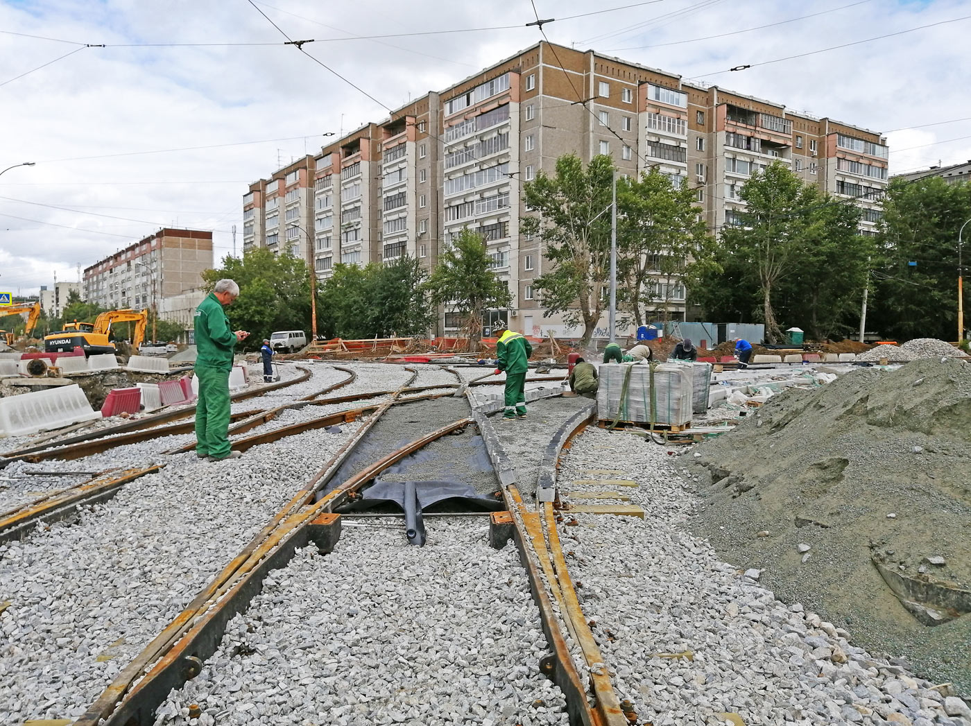 Yekaterinburg — The construction of a tram line Ekaterinburg — Verhnyaya Pyshma; Verkhniaya Pyshma — The construction of a tram line Ekaterinburg — Verhnyaya Pyshma