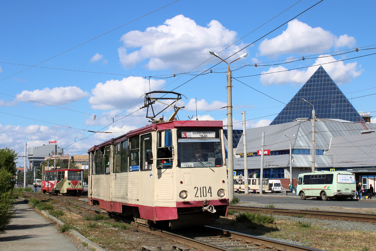 Chelyabinsk, 71-605 (KTM-5M3) č. 2104