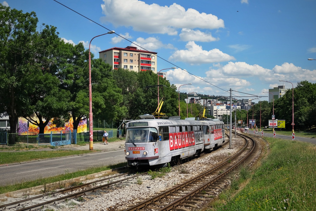 Bratislava, Tatra T3G N°. 7839