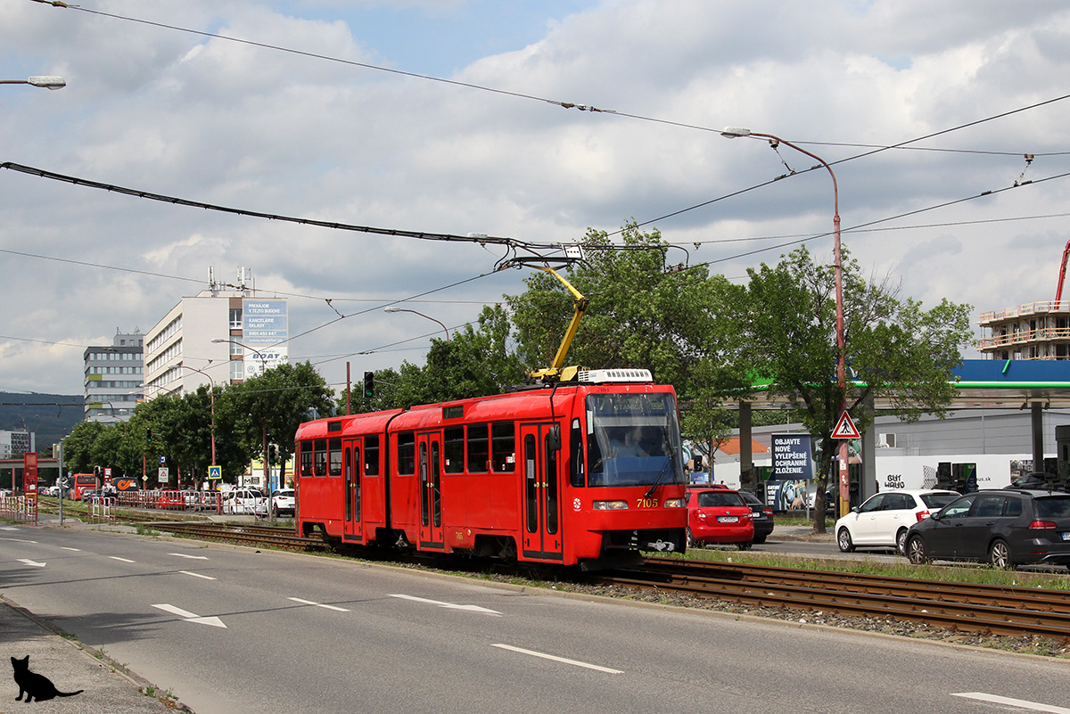 Братислава, Tatra K2S № 7105
