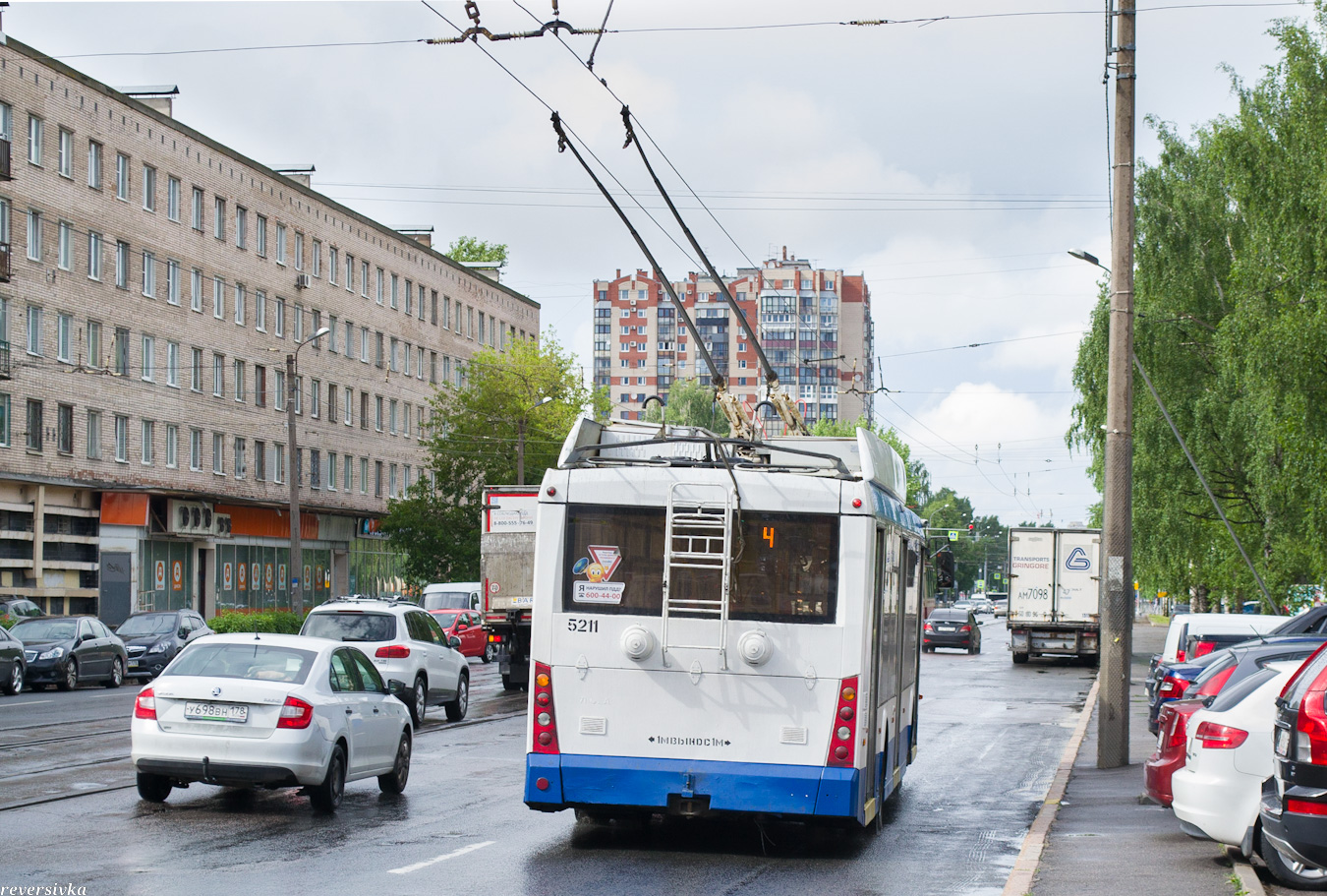 Санкт-Петербург, Тролза-5265.00 «Мегаполис» № 5211