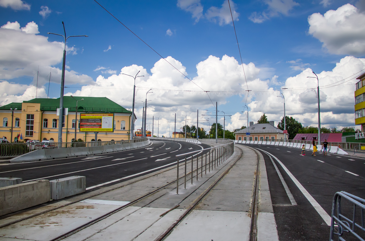 Vitsebsk — Reconstruction of the Polotsk overpass and temporary closure of traffic on Titova Street