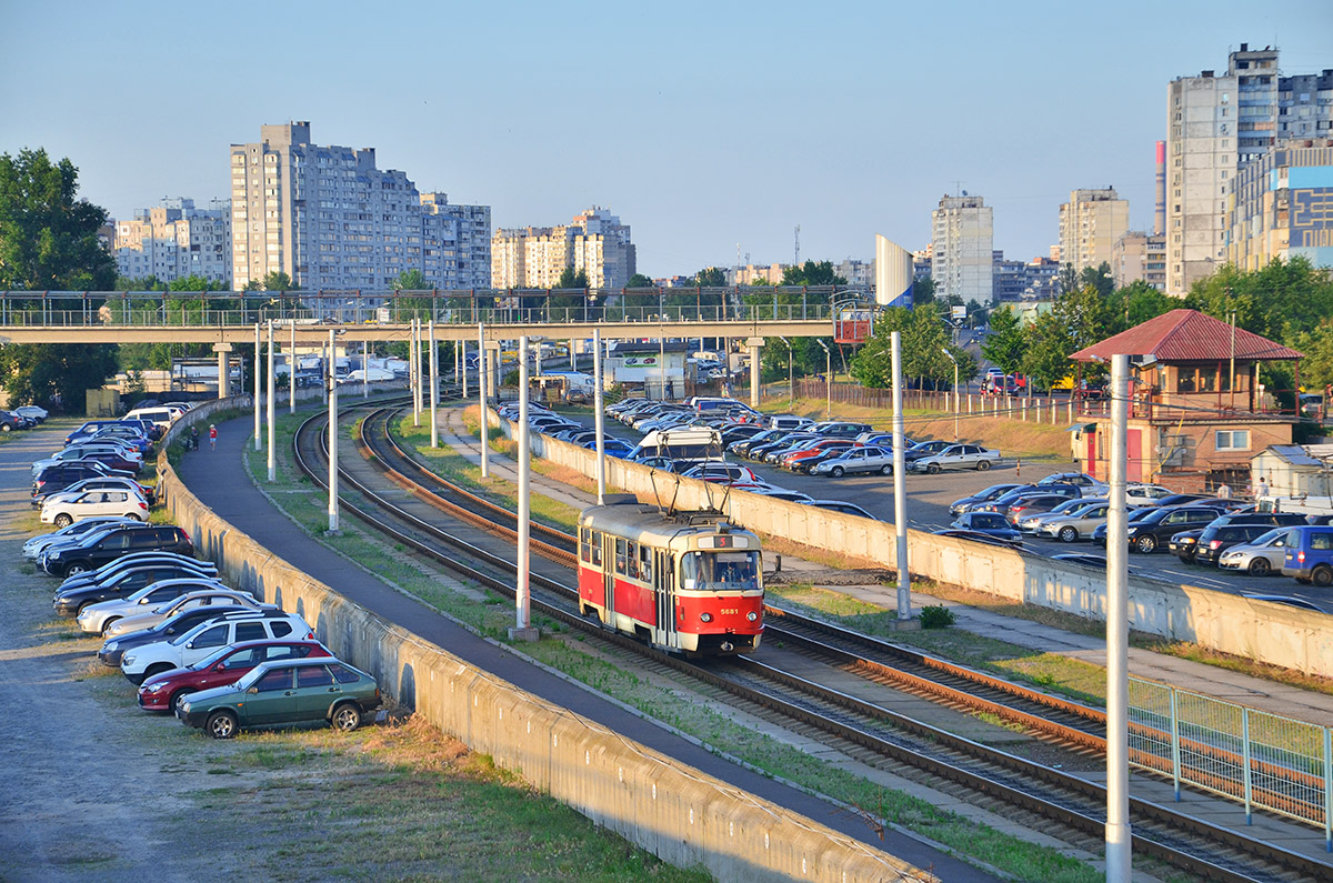 Kyiv — Tramway lines: Rapid line # 2