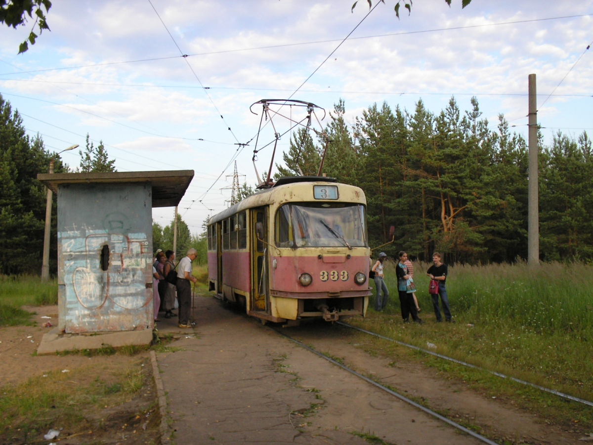 Tver, Tatra T3SU № 333; Tver — Tver tramway in the early 2000s (2002 — 2006)