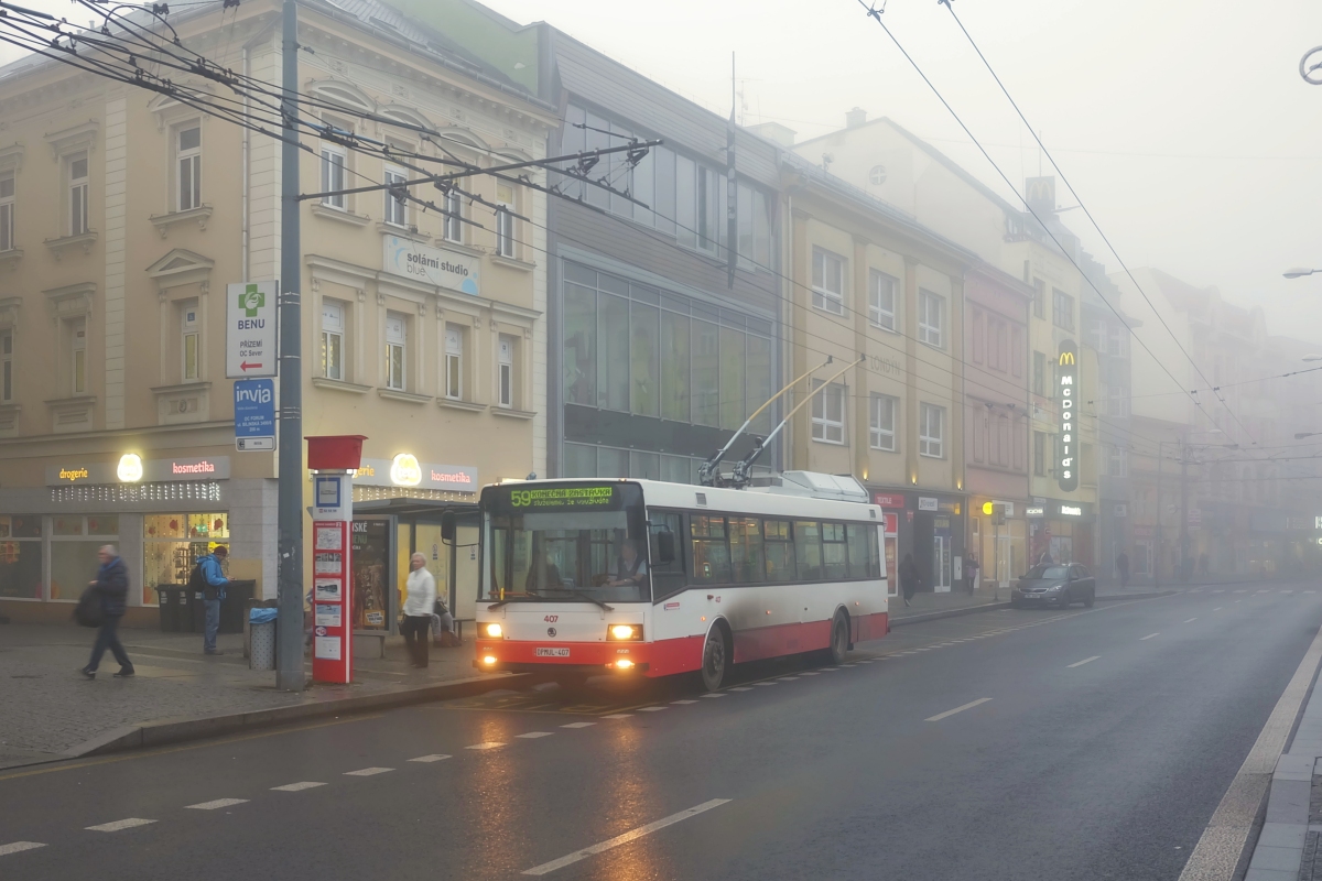 Усти-над-Лабем, Škoda 21TrAC № 407