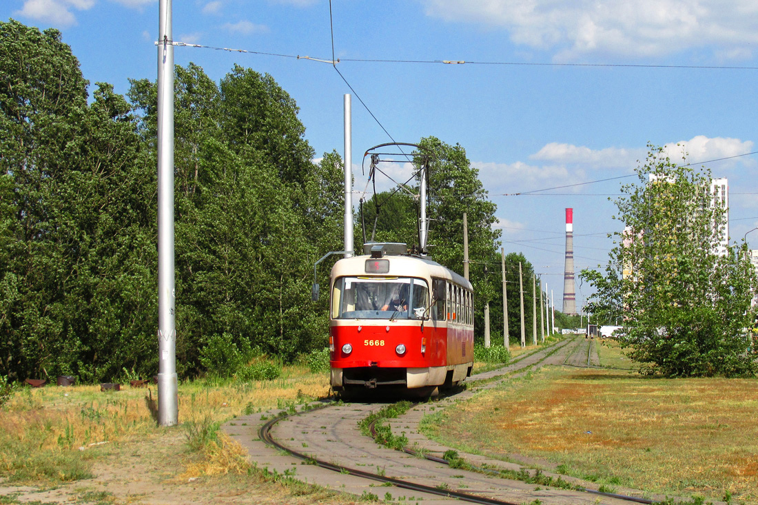 Киев, Tatra T3SUCS № 5668