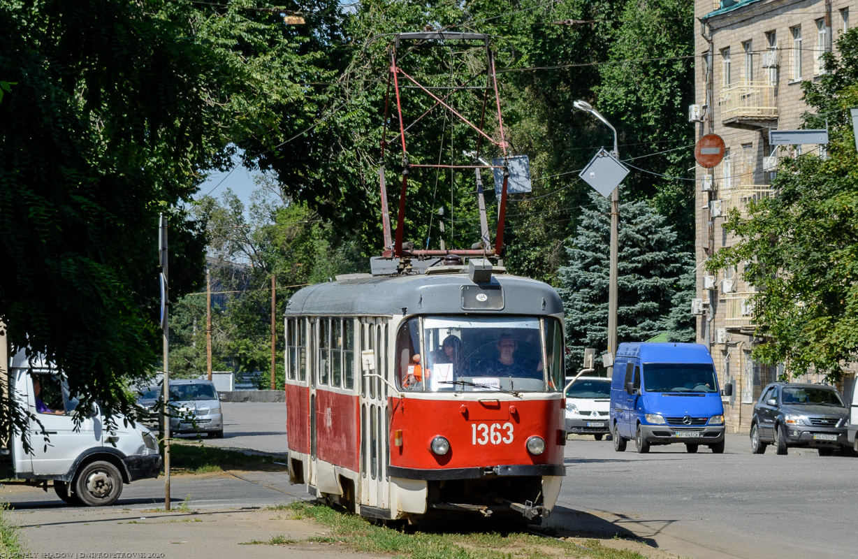 Днепр, Tatra T3SU № 1363