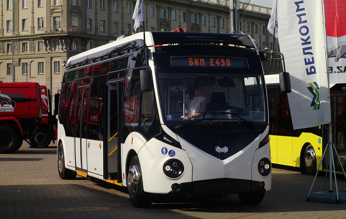 Batumi, BKM E490 № BX-241-XX; Minska — Electric Bus; Minska — Miscellaneous photos