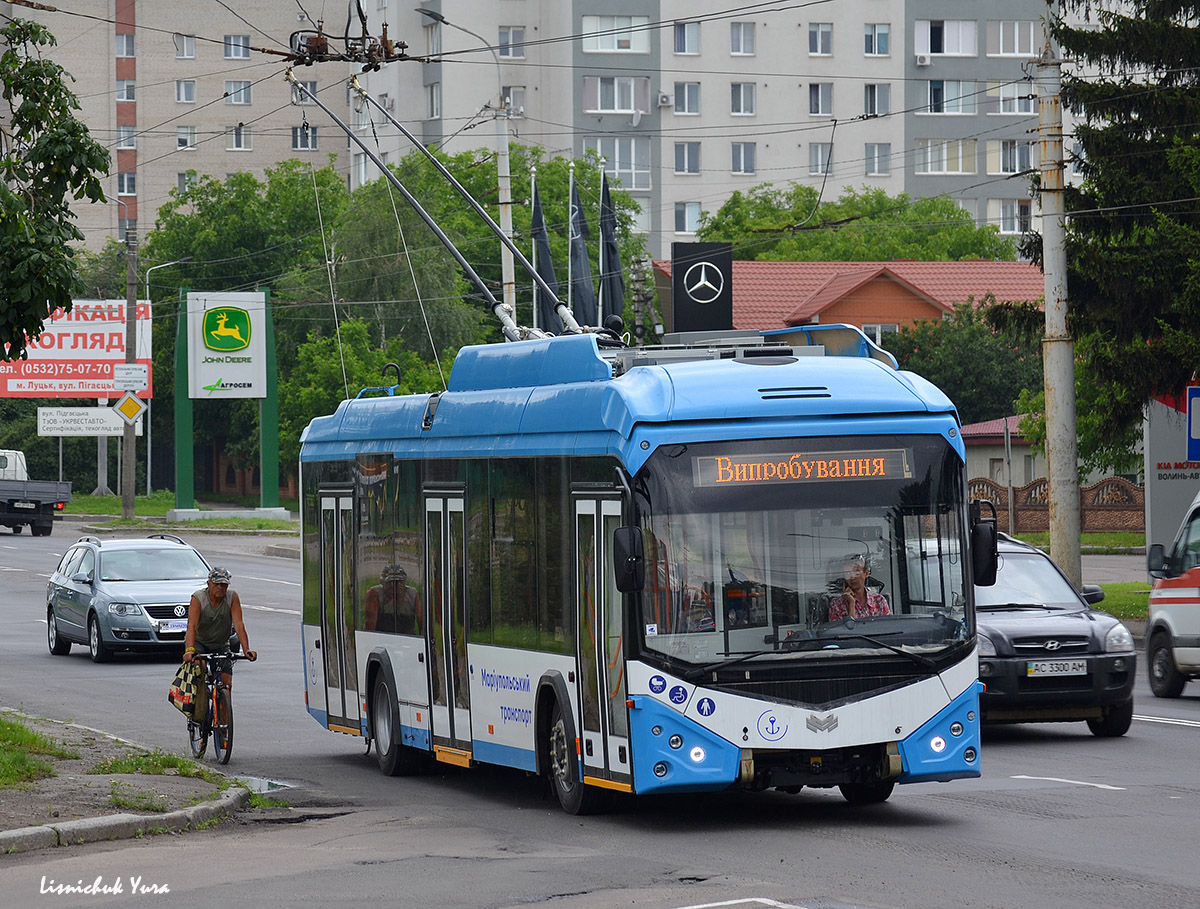 Mariupolis, AKSM 321 (BKM-Ukraine) nr. 1441; Lutsk — New trolleybuses BKM