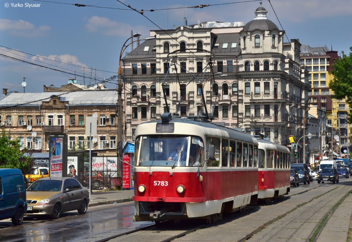 Киев, Tatra T3SU № 5783