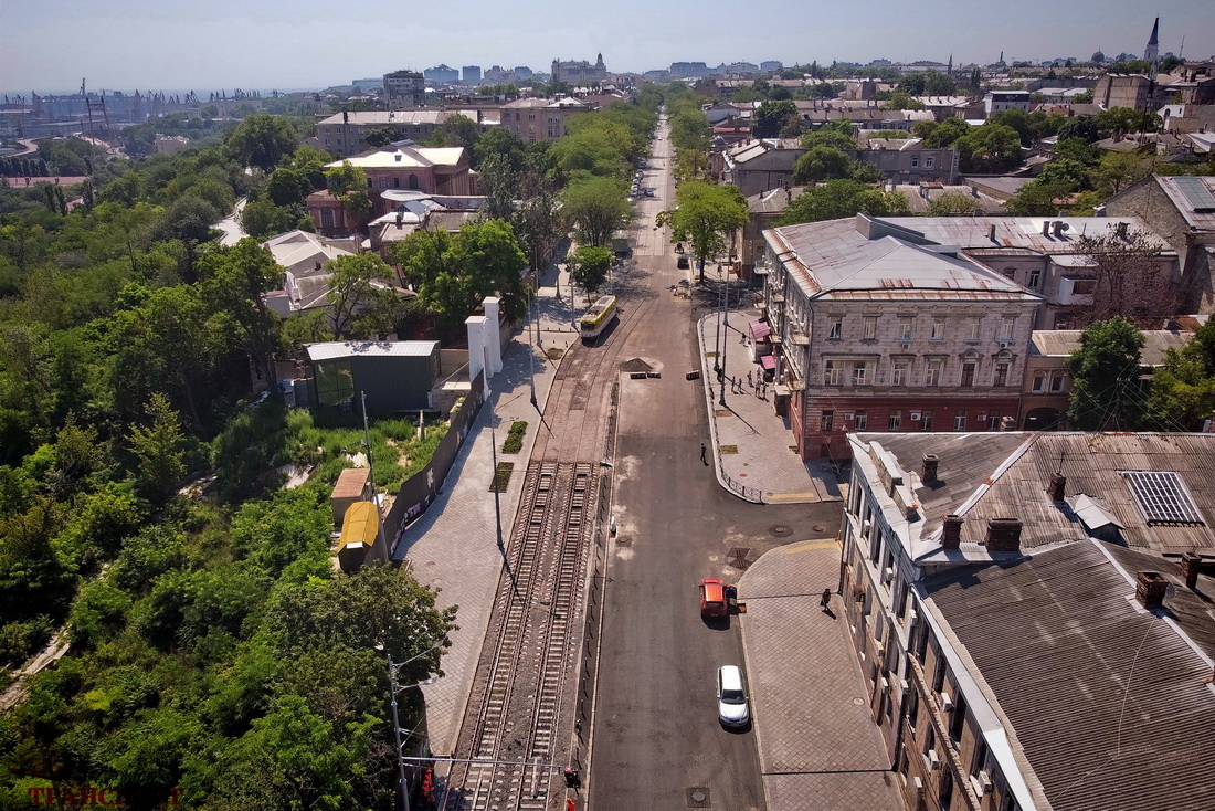 Odesa — Aerial Views; Odesa — Track Reconstructions