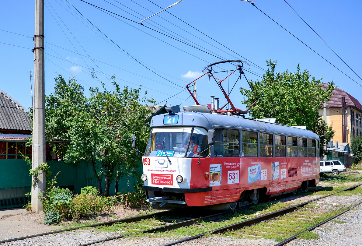 Краснодар, Tatra T3SU № 053