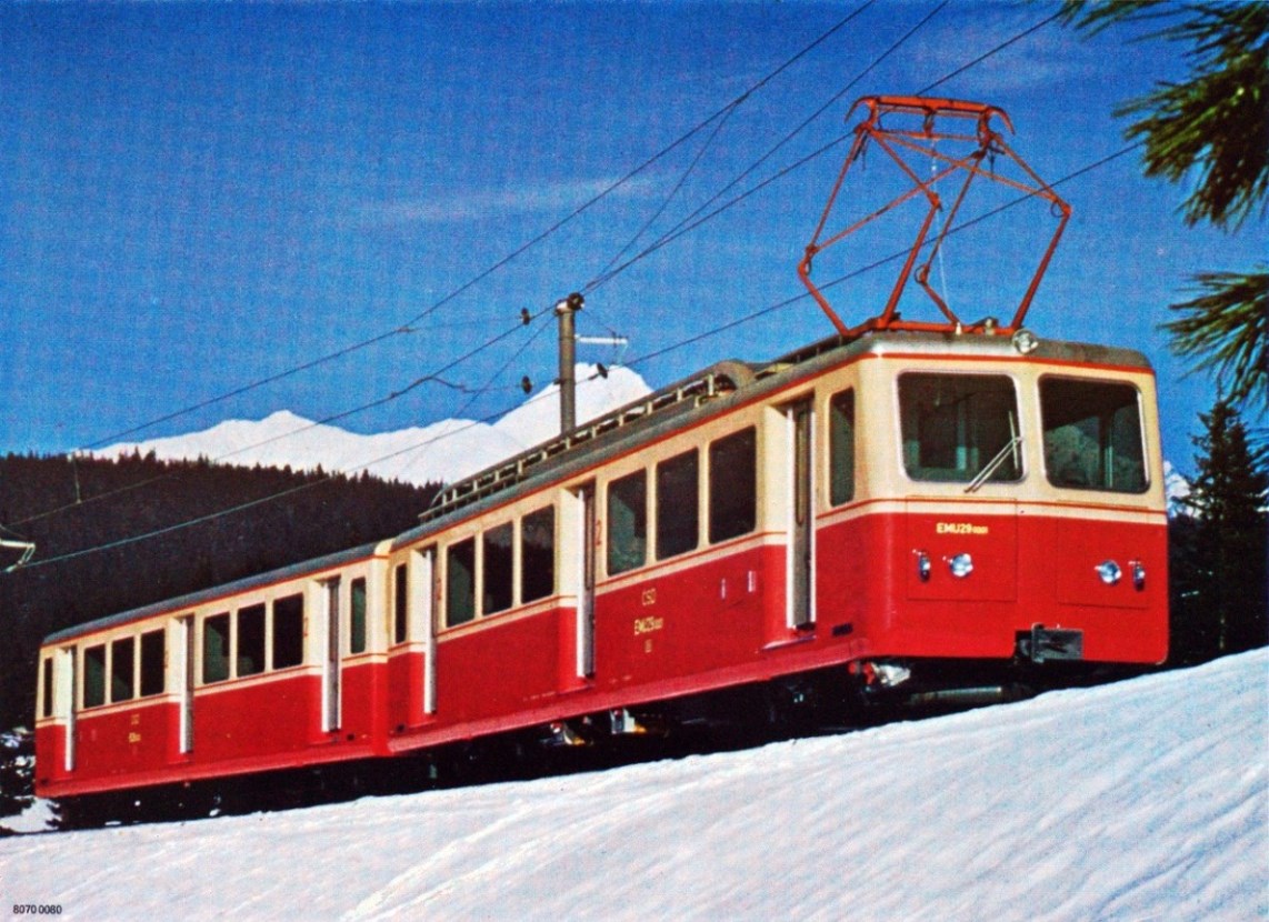 Vysoké Tatry, SLM EMU 29.0 č. EMU 29.0001; Vysoké Tatry — Old photos • Staré fotografie