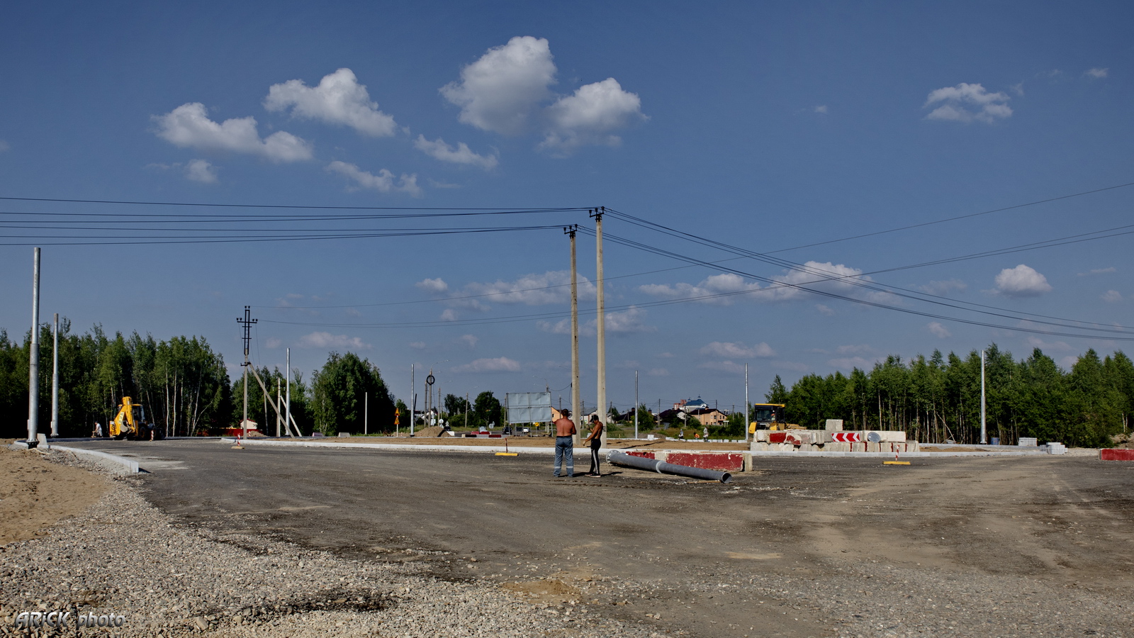 Ivanovo — Reconstruction of the road to the airport (2020)
