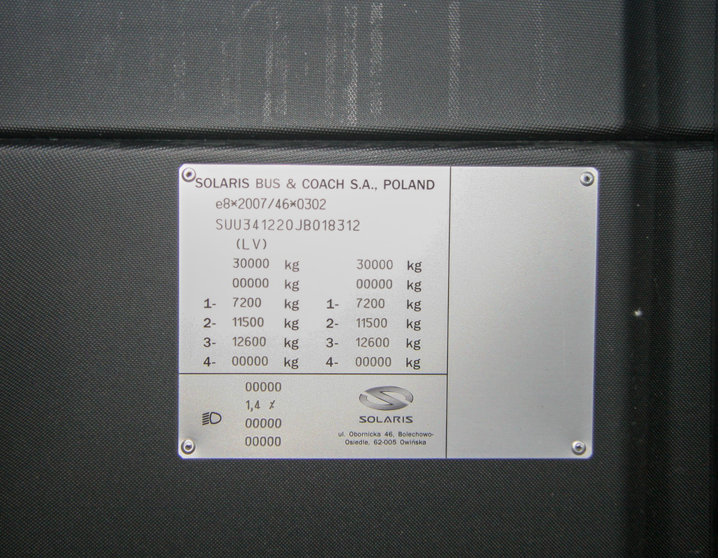Riga, Solaris Trollino III 18,75 H2 — 22050