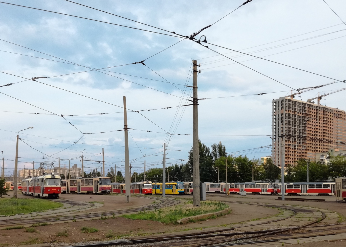 Kiiev — Tramway depots: Darnytske