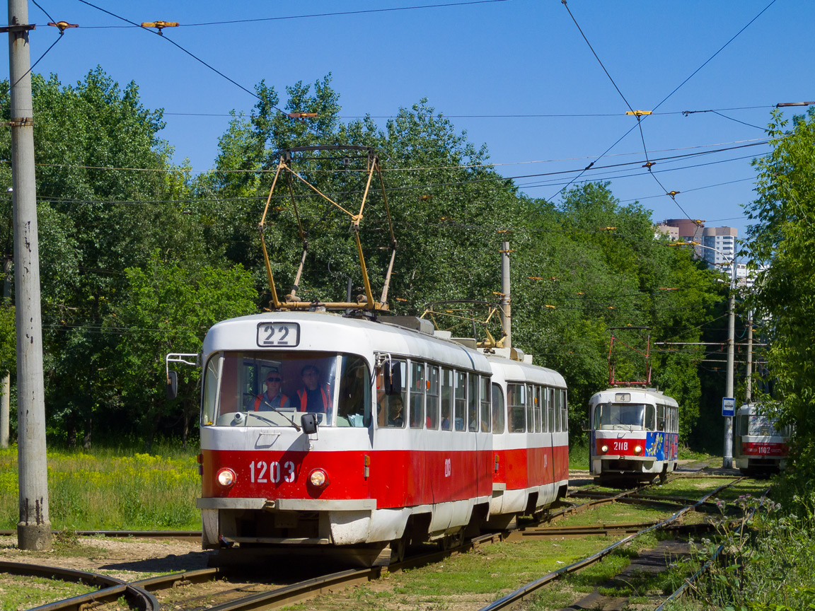 Самара, Tatra T3E № 1203