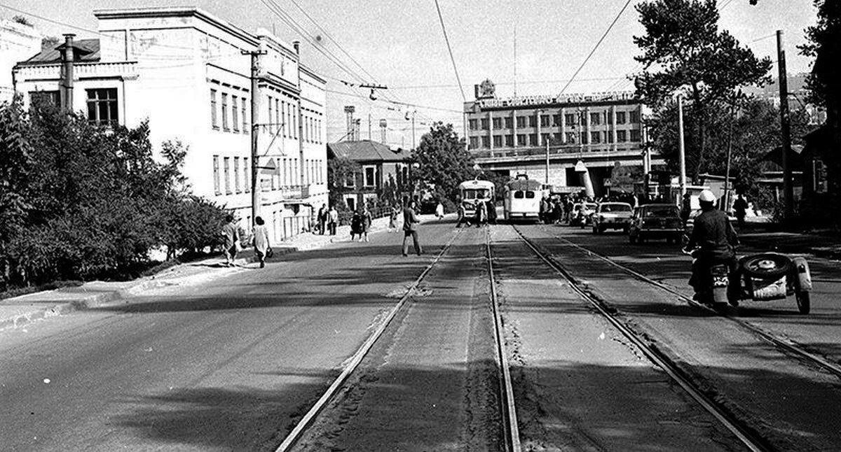 Vladivostok, RVZ-6M č. 124; Vladivostok — Historic Photos — Tramway (1971-1990)